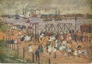 Maurice Prendergast The East River china oil painting reproduction